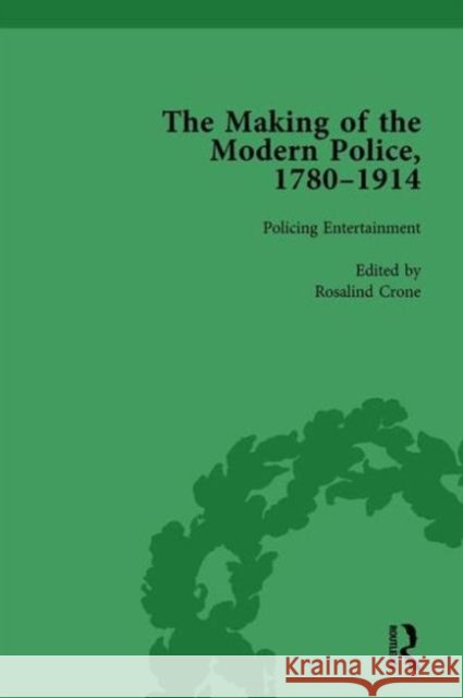 The Making of the Modern Police, 1780-1914, Part II Vol 4