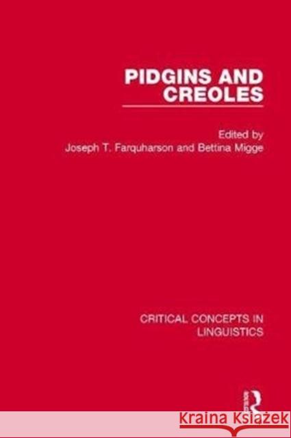 Pidgins and Creoles Vol I