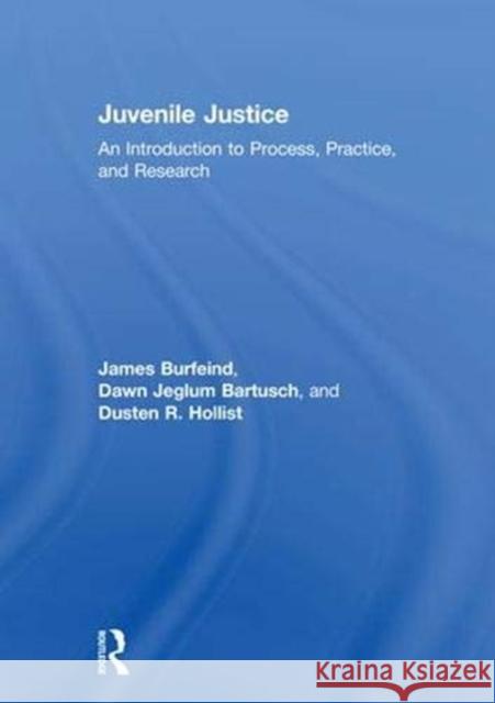 Juvenile Justice: An Introduction to Process, Practice, and Research