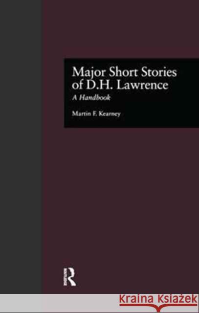 Major Short Stories of D.H. Lawrence: A Handbook