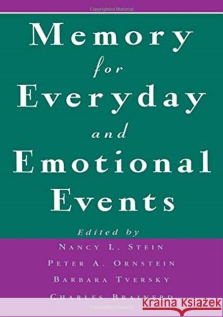 Memory Everyday Emotional Events C