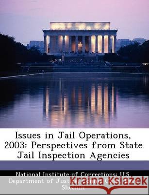 Issues in Jail Operations, 2003: Perspectives from State Jail Inspection Agencies