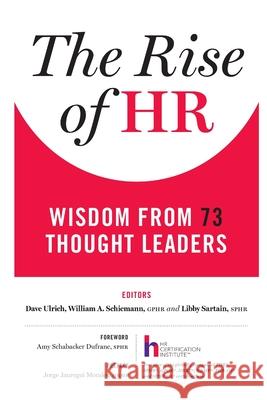 The Rise of HR: Wisdom from 73 Thought Leaders