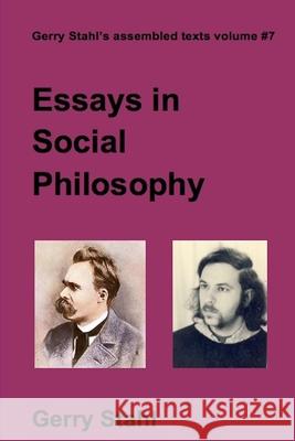 Essays In Social Philosophy