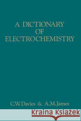 A Dictionary of Electrochemistry