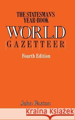 The Statesman's Year-Book World Gazetteer