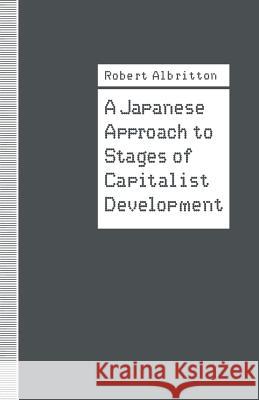 A Japanese Approach to Stages of Capitalist Development