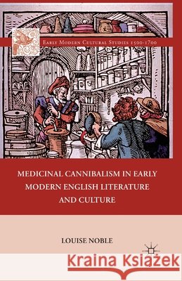 Medicinal Cannibalism in Early Modern English Literature and Culture