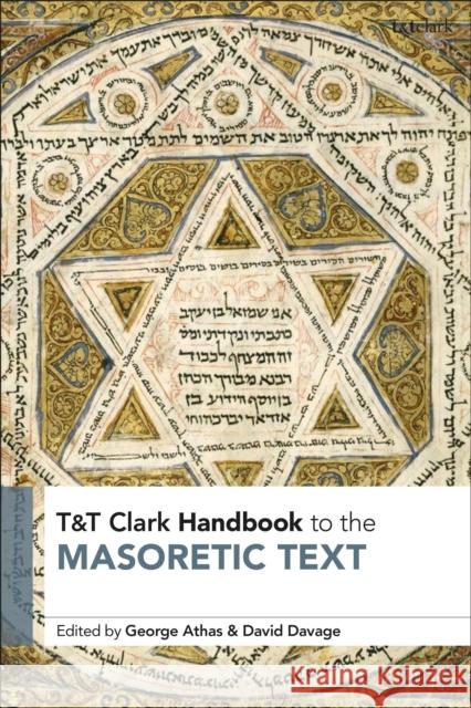T&t Clark Handbook to the Masoretic Text