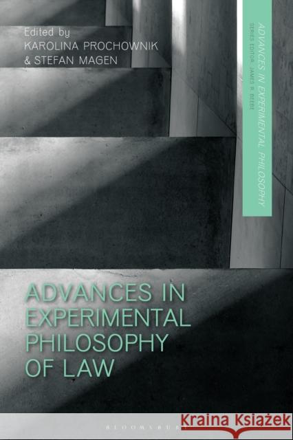 Advances in Experimental Philosophy of Law
