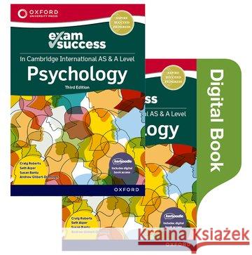 Cambridge International AS & A Level Psychology: Exam Success Third Edition (Print & Digital Book)