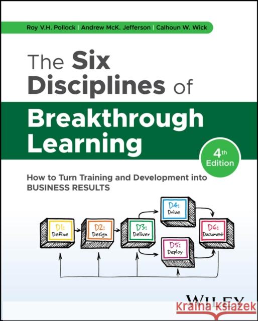 The Six Disciplines of Breakthrough Learning: How to Turn Training and Development Into Business Results