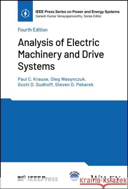 Analysis of Electric Machinery and Drive Systems
