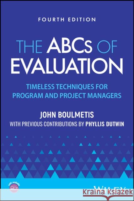 ABC's of Evaluation