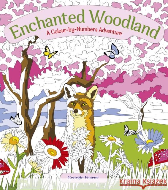 Enchanted Woodland: A Colour-by-Numbers Adventure