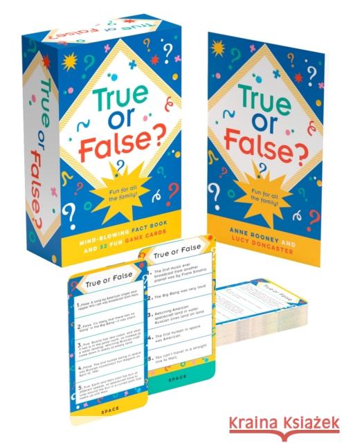 True or False?: Mind-Blowing 128-page Fact Book and 52 Fun Game Cards