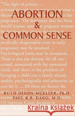 Abortion & Common Sense