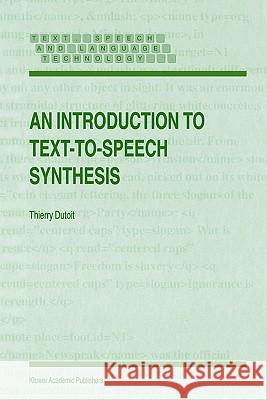 An Introduction to Text-To-Speech Synthesis