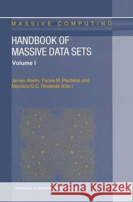 Handbook of Massive Data Sets