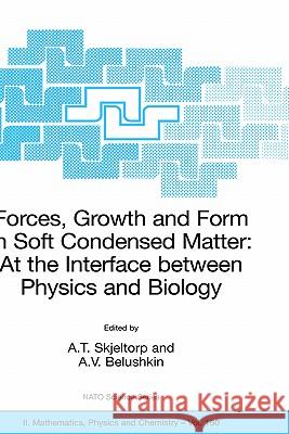 Forces, Growth and Form in Soft Condensed Matter: At the Interface Between Physics and Biology