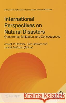 international perspectives on natural disasters: occurrence, mitigation, and consequences 