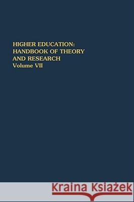 Higher Education: Handbook of Theory and Research: Volume 22