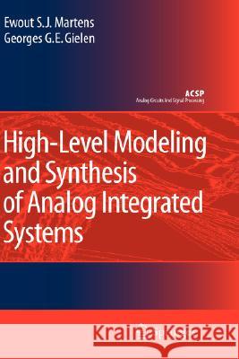 High-Level Modeling and Synthesis of Analog Integrated Systems