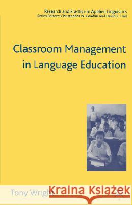 Classroom Management in Language Education