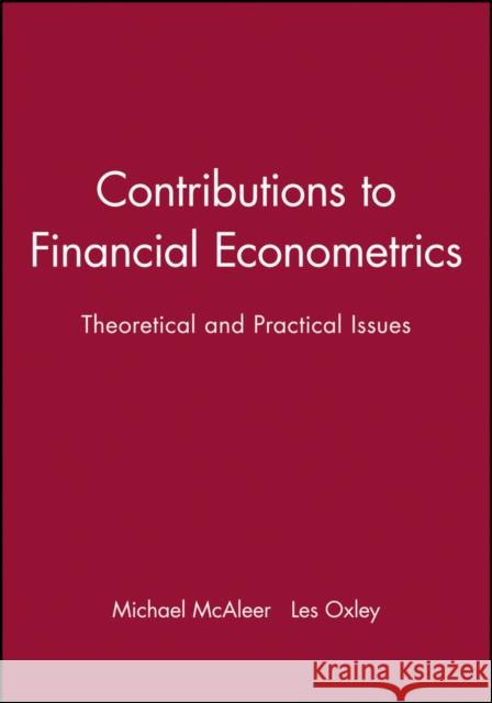 Contributions to Financial Econometrics