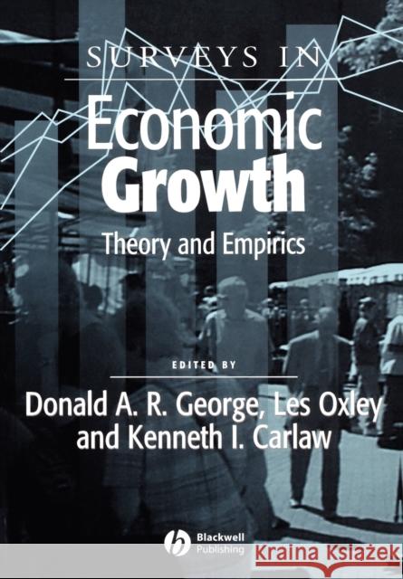 Surveys in Economic Growth: Theory and Empirics