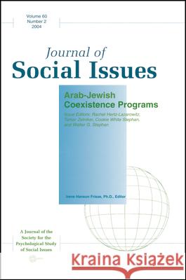Arab-Jewish Coexistence Programs