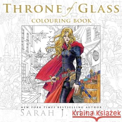 The Throne of Glass Colouring Book