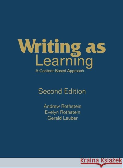 Writing as Learning: A Content-Based Approach