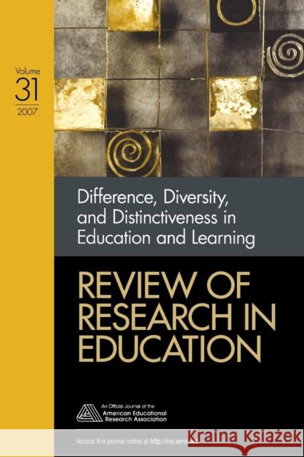 Difference, Diversity, and Distinctiveness in Education and Learning: Volume 31