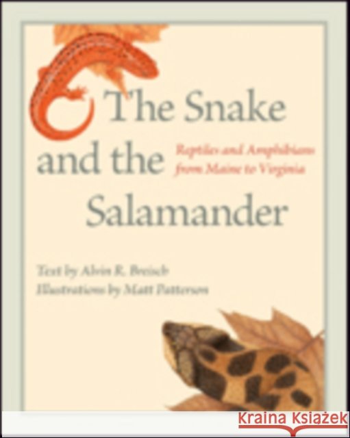 The Snake and the Salamander: Reptiles and Amphibians from Maine to Virginia