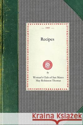 Recipes (Woman's Club of San Mateo)