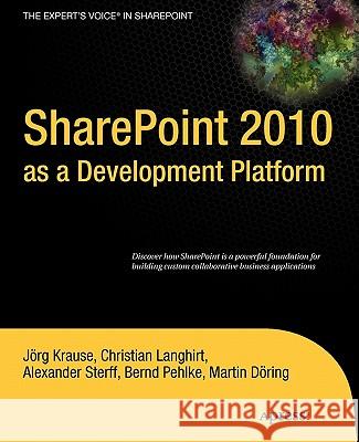 SharePoint 2010 as a Development Platform