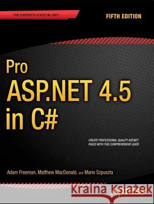 Pro ASP.NET 4.5 in C#