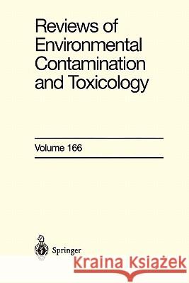 Reviews of Environmental Contamination and Toxicology 166