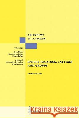 Sphere Packings, Lattices and Groups