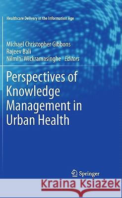 Perspectives of Knowledge Management in Urban Health