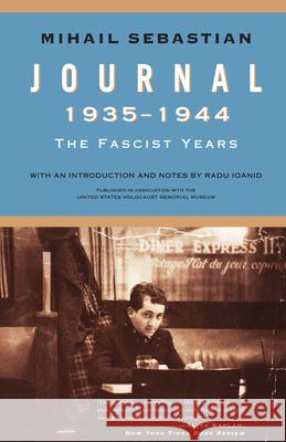 Journal 1935-1944: The Fascist Years