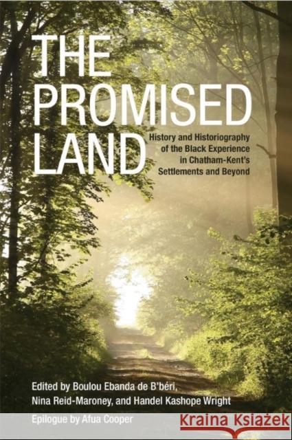 Promised Land PB: History and Historiography of the Black Experience in Chatham-Kent's Settlements and Beyond