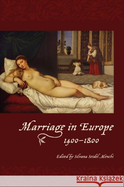 Marriage in Europe, 1400-1800