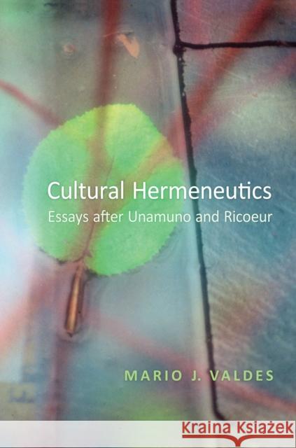 Cultural Hermeneutics: Essays after Unamuno and Ricoeur