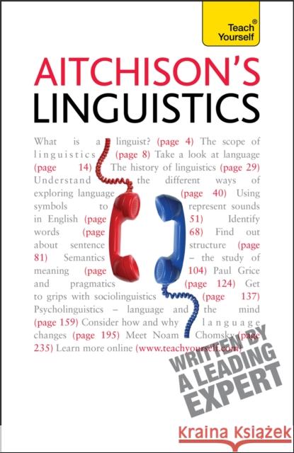 Aitchison's Linguistics: A practical introduction to contemporary linguistics
