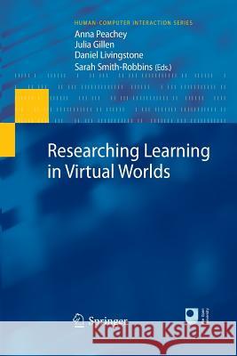 Researching Learning in Virtual Worlds