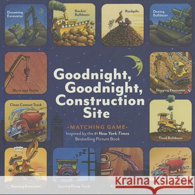 Goodnight, Goodnight, Construction Site Matching Game: (Matching Games for 2-4 Year Olds, Matching Games for Kids, Memory Matching Games)