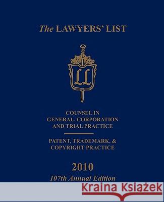 The Lawyers' List 2010