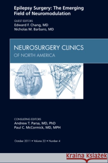 Epilepsy Surgery: The Emerging Field of Neuromodulation, an Issue of Neurosurgery Clinics: Volume 22-4